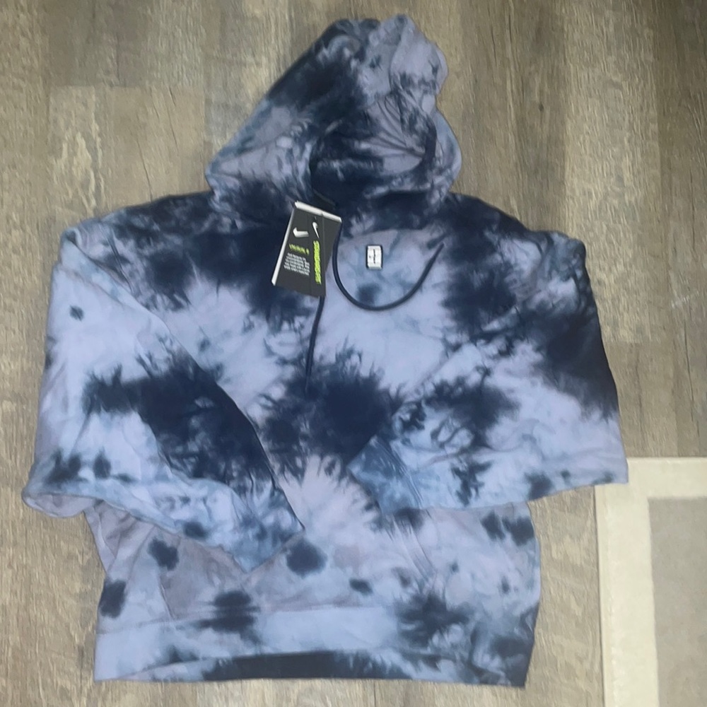 NWT Nike Blue Tie-Dyed Sweatshirt